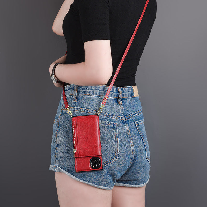 Crossbody Backpack Style Coin Card Case Phone Case Crossbody Backpack Style Coin Card Case Phone Case